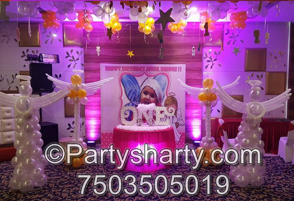 Angels Theme Birthday Party, Birthday themes for Boys, Birthday themes for girls, Birthday party Ideas, birthday party organisers in Delhi, Gurgaon, Noida, Best Birthday Party Themes for Kids and Adults, theme-based birthday party
