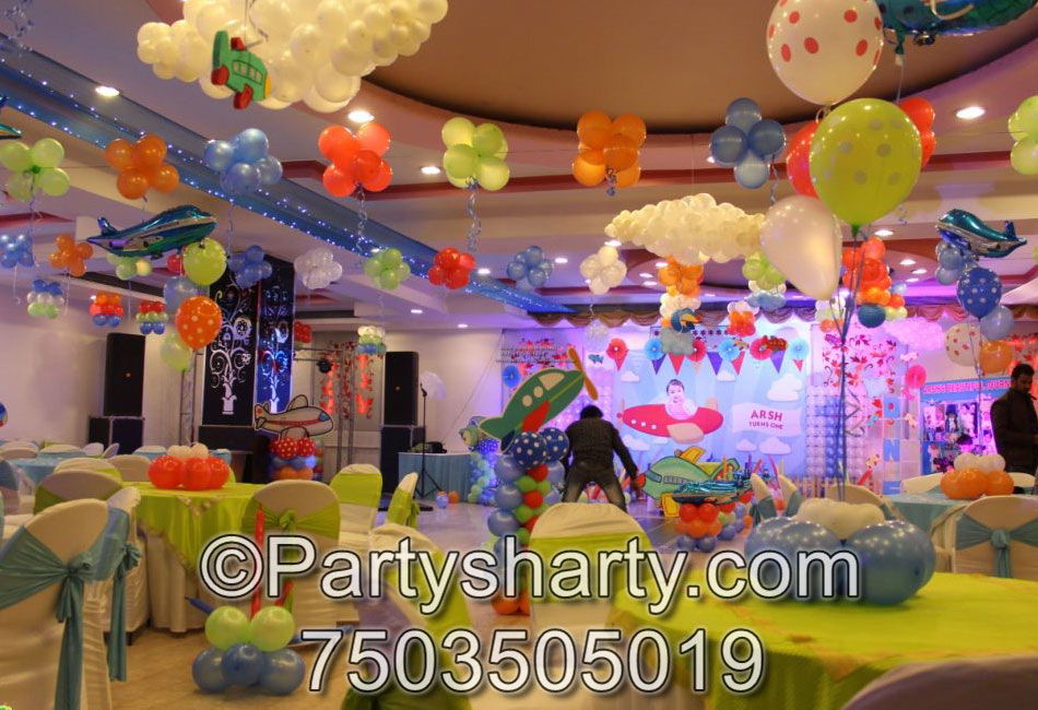 Aeroplane Theme Birthday Party Ideas, Birthday themes for Boys, Birthday themes for girls, Birthday party Ideas, birthday party organisers in Delhi, Gurgaon, Noida, Best Birthday Party Themes for Kids and Adults, theme-based birthday party