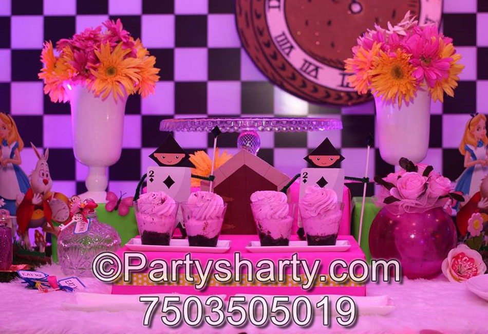 Alice In The Wonderland Theme Birthday Party, Birthday themes for Boys, Birthday themes for girls, Birthday party Ideas, birthday party organisers in Delhi, Gurgaon, Noida, Best Birthday Party Themes for Kids and Adults, theme-based birthday party