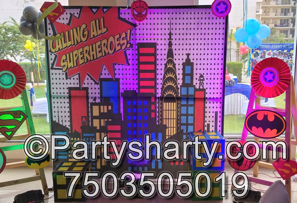 Avengers Theme Birthday Party, Birthday themes for Boys, Birthday themes for girls, Birthday party Ideas, birthday party organisers in Delhi, Gurgaon, Noida, Best Birthday Party Themes for Kids and Adults, theme-based birthday party