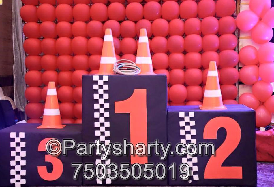 Car Theme Birthday Party, Birthday themes for Boys, Birthday themes for girls, Birthday party Ideas, birthday party organisers in Delhi, Gurgaon, Noida, Best Birthday Party Themes for Kids and Adults, theme-based birthday party