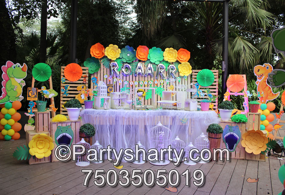 Dinosaur Theme Birthday Party, Birthday themes for Boys, Birthday themes for girls, Birthday party Ideas, birthday party organisers in Delhi, Gurgaon, Noida, Best Birthday Party Themes for Kids and Adults, theme-based birthday party