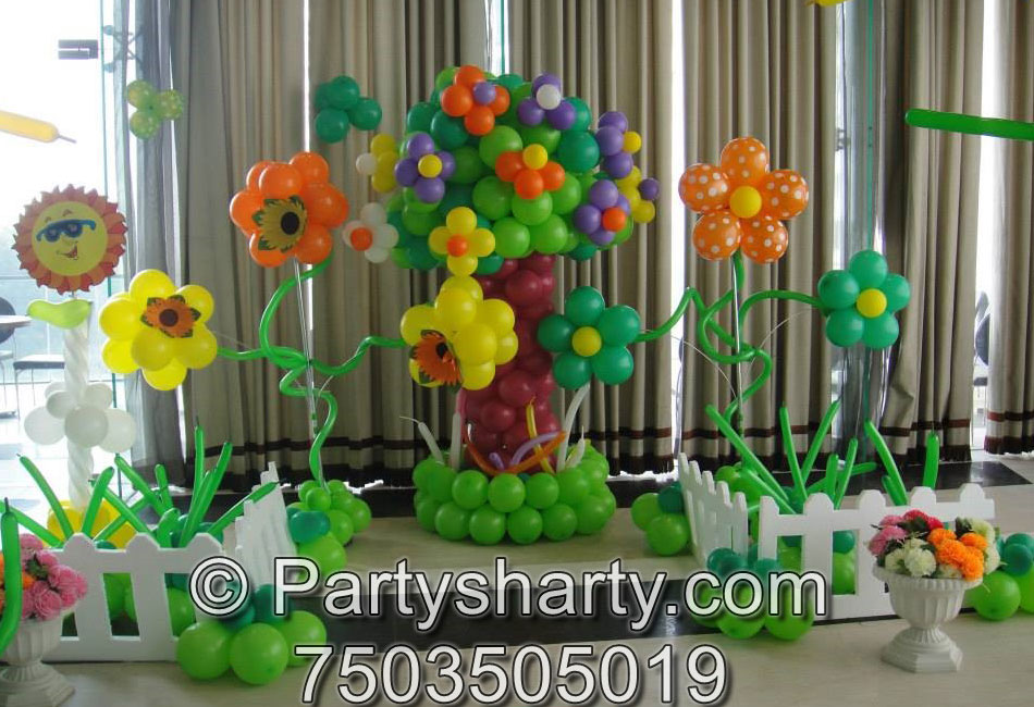 Garden Theme Birthday Party, Birthday themes for Boys, Birthday themes for girls, Birthday party Ideas, birthday party organisers in Delhi, Gurgaon, Noida, Best Birthday Party Themes for Kids and Adults, theme-based birthday party