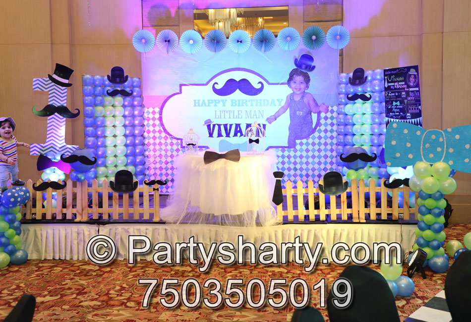 Littlemen Theme Birthday Party, Birthday themes for Boys, Birthday themes for girls, Birthday party Ideas, birthday party organisers in Delhi, Gurgaon, Noida, Best Birthday Party Themes for Kids and Adults, theme-based birthday party