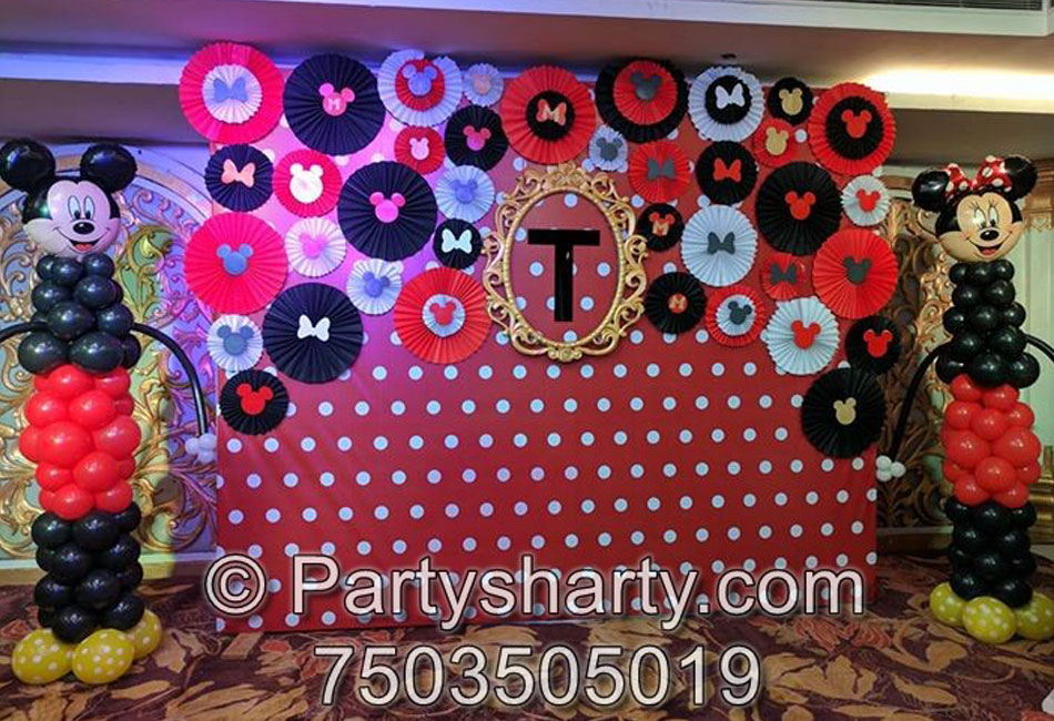 Mickey Mouse Theme Birthday Party, Birthday themes for Boys, Birthday themes for girls, Birthday party Ideas, birthday party organisers in Delhi, Gurgaon, Noida, Best Birthday Party Themes for Kids and Adults, theme-based birthday party