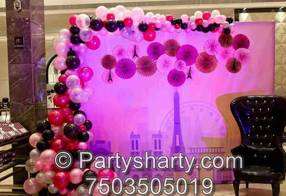 Paris Theme Theme Birthday Party , Birthday themes for Boys, Birthday themes for girls, Birthday party Ideas, birthday party organisers in Delhi, Gurgaon, Noida, Best Birthday Party Themes for Kids and Adults, theme-based birthday party