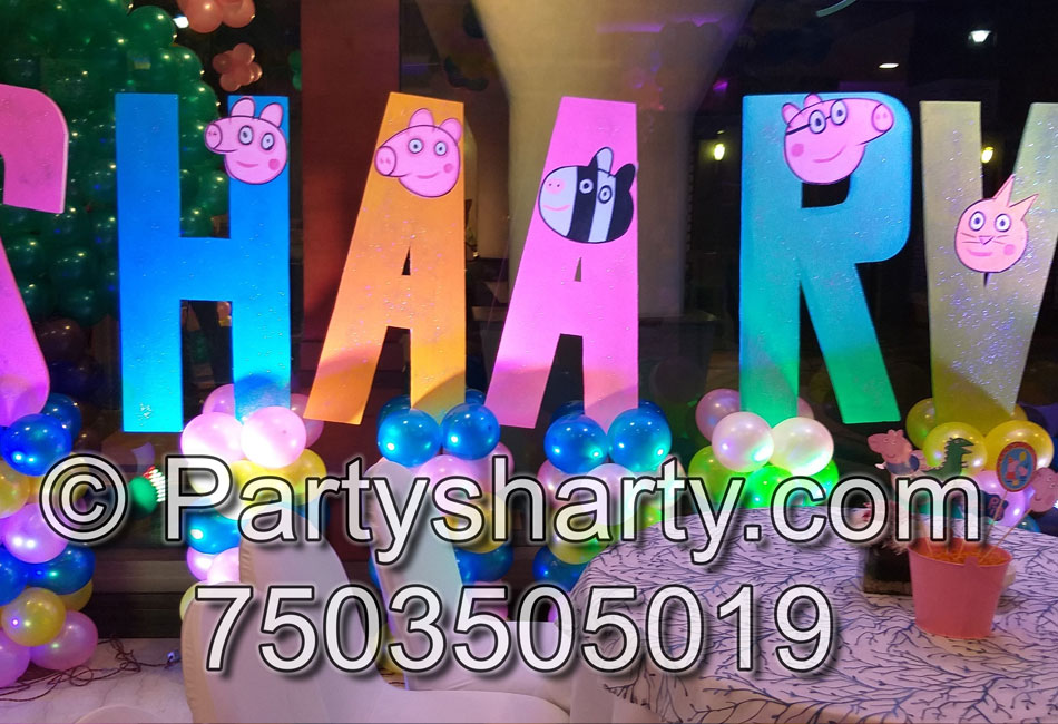 Peppa Pig Theme Birthday Party , Birthday themes for Boys, Birthday themes for girls, Birthday party Ideas, birthday party organisers in Delhi, Gurgaon, Noida, Best Birthday Party Themes for Kids and Adults, theme-based birthday party