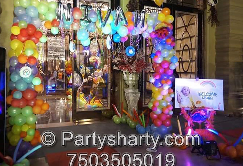Rainbow Theme Birthday Party, Birthday themes for Boys, Birthday themes for girls, Birthday party Ideas, birthday party organisers in Delhi, Gurgaon, Noida, Best Birthday Party Themes for Kids and Adults, theme-based birthday party