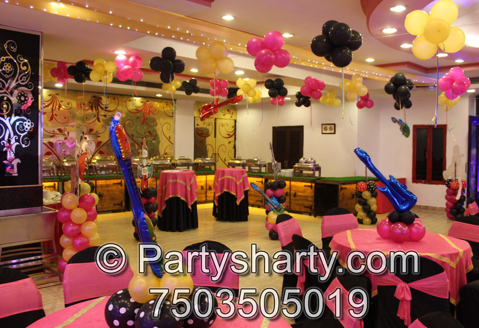 Rockstar Girl Theme Birthday Party, Birthday themes for Boys, Birthday themes for girls, Birthday party Ideas, birthday party organisers in Delhi, Gurgaon, Noida, Best Birthday Party Themes for Kids and Adults, theme-based birthday party