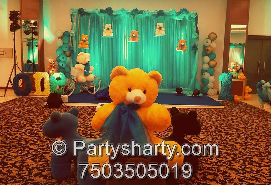 Teddy Bear Theme Birthday Party, Birthday themes for Boys, Birthday themes for girls, Birthday party Ideas, birthday party organisers in Delhi, Gurgaon, Noida, Best Birthday Party Themes for Kids and Adults, theme-based birthday party