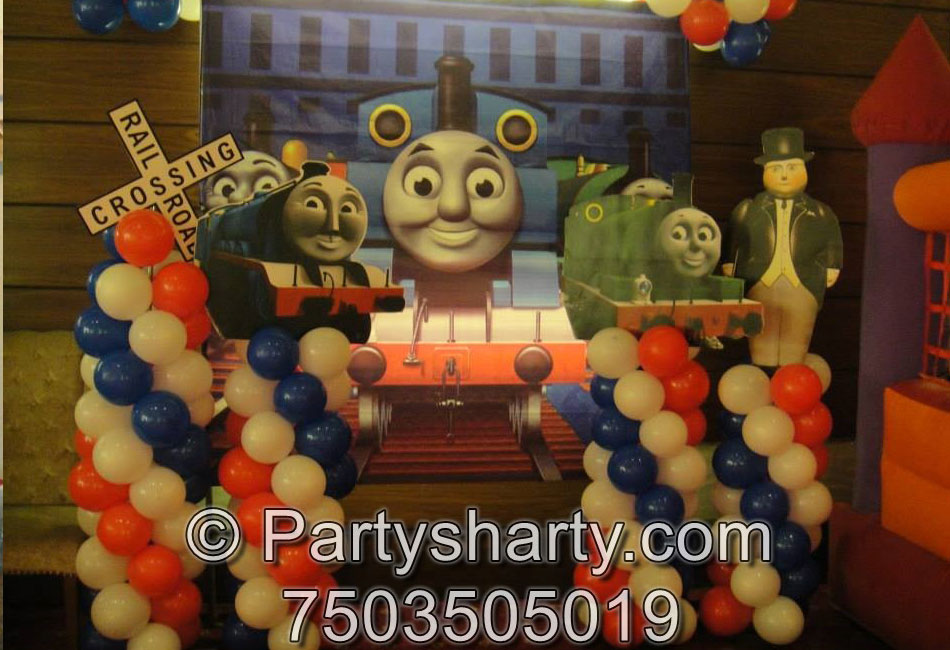Thomas Train Theme Birthday Party, Birthday themes for Boys, Birthday themes for girls, Birthday party Ideas, birthday party organisers in Delhi, Gurgaon, Noida, Best Birthday Party Themes for Kids and Adults, theme-based birthday party