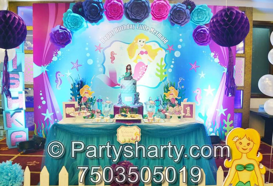 Under The Sea Theme Birthday Party Ideas, Birthday Party Themes For Girls