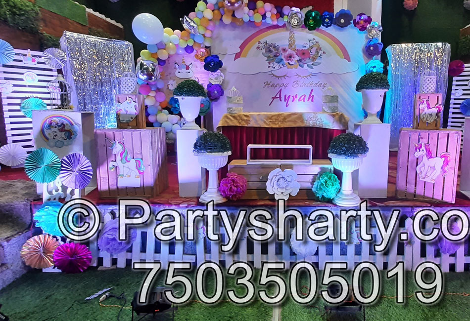 Unicorn Theme Birthday Party , Birthday themes for Boys, Birthday themes for girls, Birthday party Ideas, birthday party organisers in Delhi, Gurgaon, Noida, Best Birthday Party Themes for Kids and Adults, theme-based birthday party