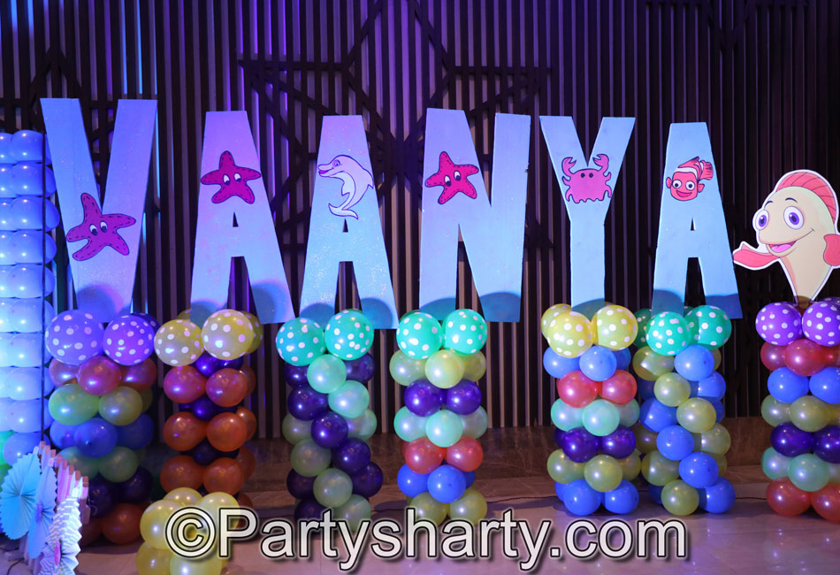 Aqua Theme Birthday Party, Birthday themes for Boys, Birthday themes for girls, Birthday party Ideas, birthday party organisers in Delhi, Gurgaon, Noida, Best Birthday Party Themes for Kids and Adults, theme-based birthday party