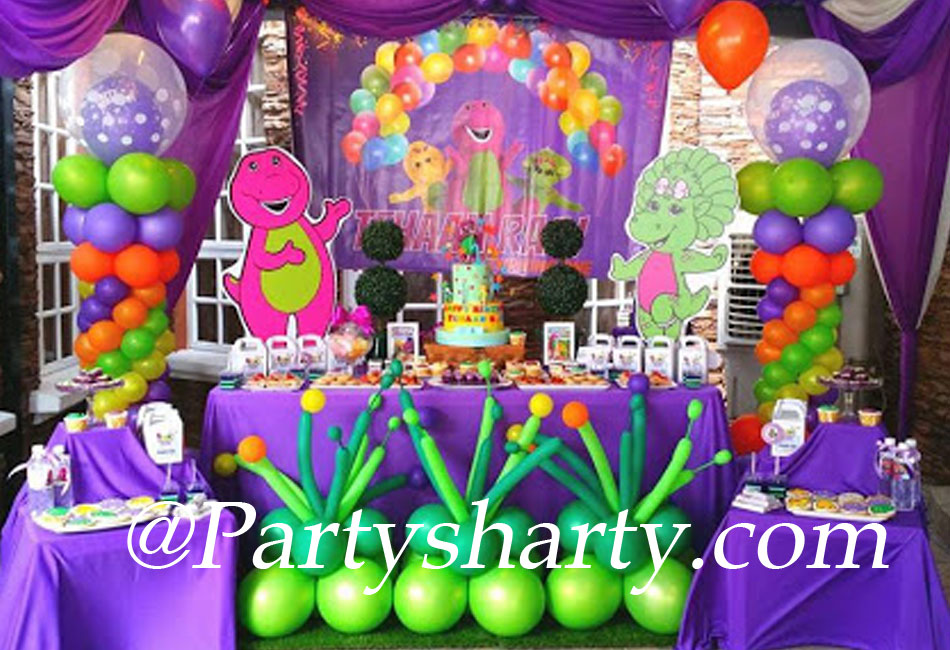 Barneys Theme Birthday Party, Birthday themes for Boys, Birthday themes for girls, Birthday party Ideas, birthday party organisers in Delhi, Gurgaon, Noida, Best Birthday Party Themes for Kids and Adults, theme-based birthday party