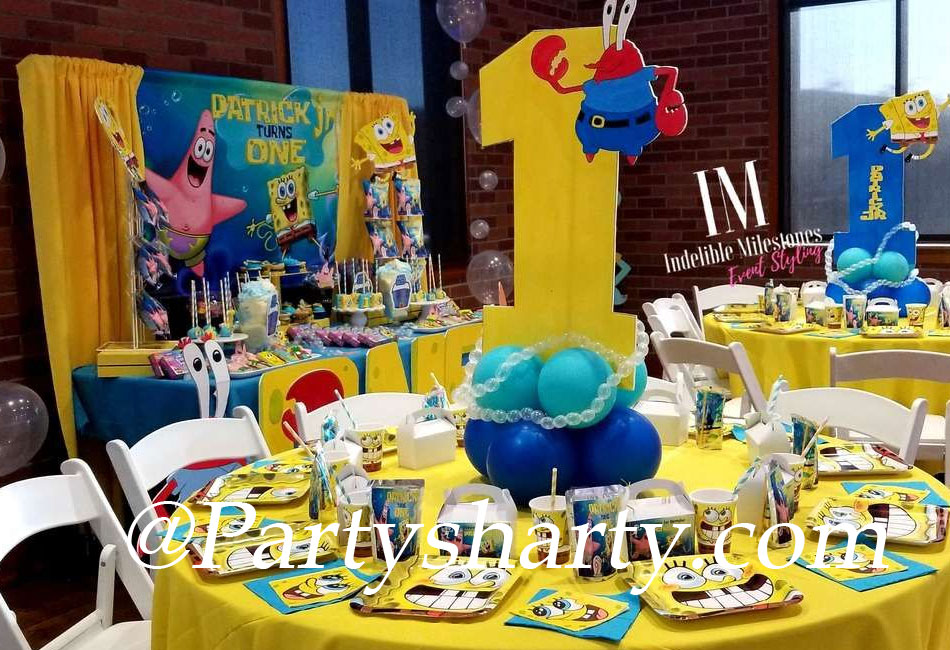 Spongebob Themed Birthday Party Ideas, Birthday Party Themes Ideas
